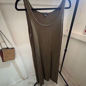 Eileen Fisher Olive Green Dress